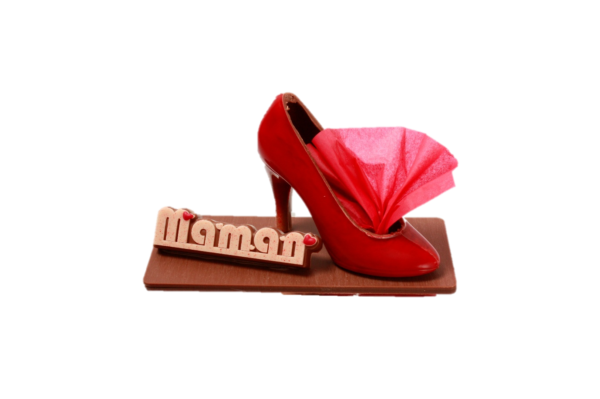 PETITE CHAUSSURE CHOCOLAT lait  40% côte d'Ivoire
