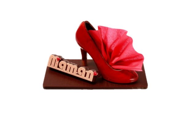 PETITE CHAUSSURE CHOCOLAT NOIR  70% Madagascar