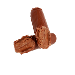 Cigare chocolat au lait 40% côte d'ivoire fourré praliné et caramel – Image 2