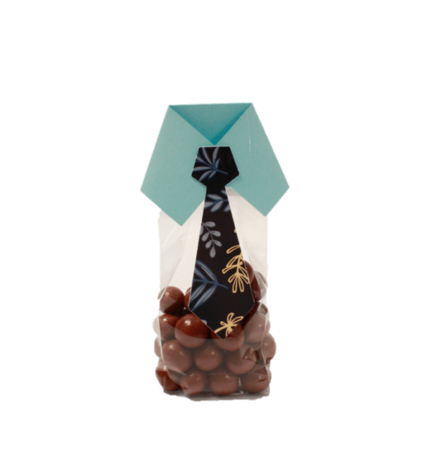 noisettes caramélisées enrobées CHOCOLAT lait  40% côte d'Ivoire