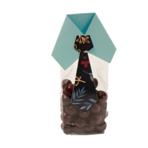 noisettes caramélisées enrobées CHOCOLAT noir 70% madagascar