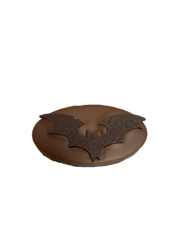 chauve-souris fourrée praliné enrobée de chocolat lait 40% Côte d'Ivoire