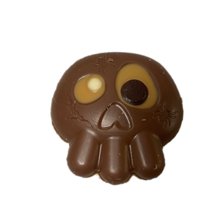 fantôme fourré praliné enrobé chocolat au lait 40% Côte d'Ivoire