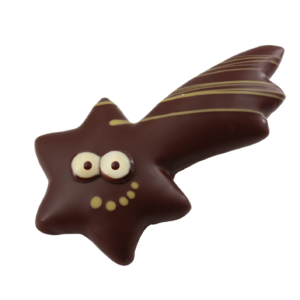 Pain d'épices "Etoile" enrobé de chocolat noir (70% Madagascar)