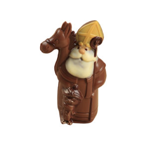 St Nicolas enrobé de chocolat lait (40% Côte d'Ivoire) T3
