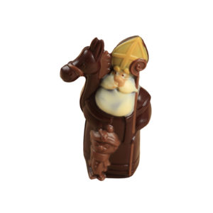St Nicolas enrobé de chocolat noir (70% Madagascar) T3