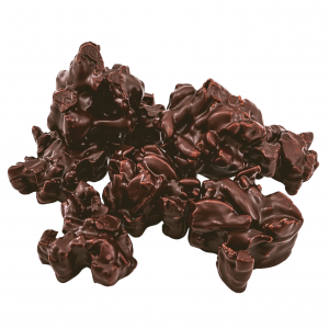 Rocaille :Amandes enrobées chocolat noir 70% Madagascar