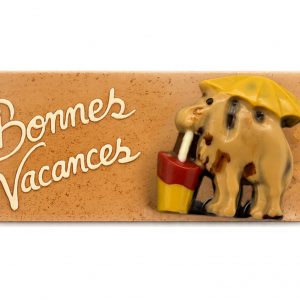 plaquette Dulcey chameau