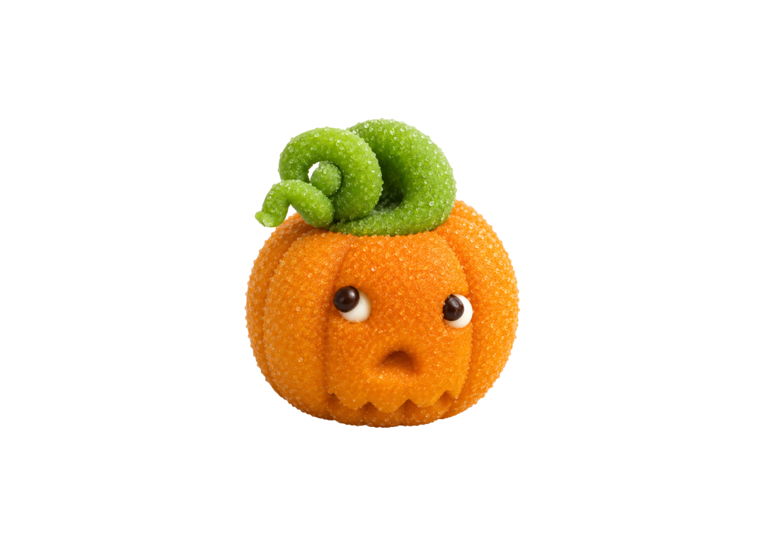 Citrouille en pâte d'amande